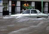 Car in Flooded Street, Buenos Aires, February 11, 2003