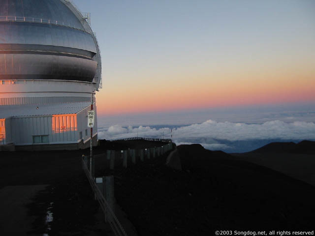 Gemini Dome Over Clouds